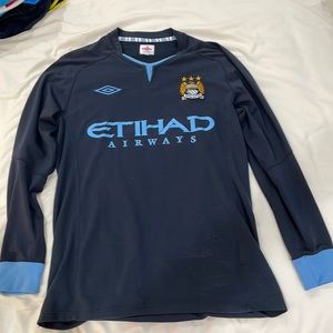 Long Sleeve Manchester City "Tailored by Umbro" 2012 Third Kit